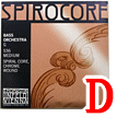コントラバス弦　Spirocore／Ｄ線S37