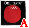 コントラバス弦　Obligato／Ａ線4413