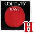 コントラバス弦　Obligato／Ｈ線4415