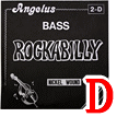 コントラバス弦　Rockabilly／Ｄ線　
