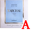 チェロ弦　Warchal Brilliant／Ａ線921