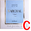 チェロ弦　Warchal Brilliant／Ｃ線924