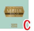 チェロ弦　Versum Solo／Ｃ線VES44