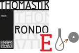 バイオリン弦　Rondo／Ｅ線RO01