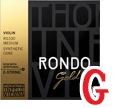 バイオリン弦　Rondo Gold／Ｇ線RG04