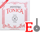 バイオリン弦　Tonica／Ｅ線3124