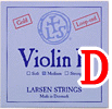 バイオリン弦　Larsen／Ｄ線AL　