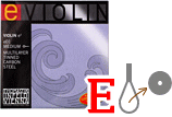 バイオリン弦　eViolin／Ｅ線e01