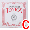 ビオラ弦　Tonica／Ｃ線4229
