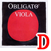 ビオラ弦　Obligato／Ｄ線4212