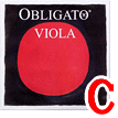 ビオラ弦　Obligato／Ｃ線4214
