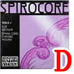 ビオラ弦　Spirocore／Ｄ線S19