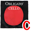チェロ弦　Obligato／Ｃ線4314