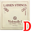 チェロ弦　Larsen／Ｄ線
