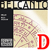 チェロ弦　Belcanto／Ｄ線BC27