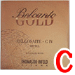 チェロ弦　Belcanto Gold／Ｃ線BC33G