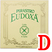 チェロ弦　Eudoxa／Ｄ線2342