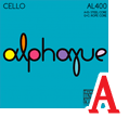 チェロ弦　Alphayue／Ａ線AL41