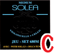 チェロ弦　Corelli Solea／Ｃ線684M