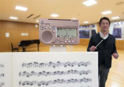 チューナーメトロノームSEIKO/STH200のびーるくん使用例